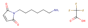 Mal-C6-amine TFA Chemical Structure