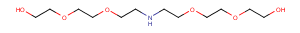 NH-bis-PEG3 Chemical Structure
