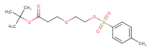 Tos-PEG2-Boc Chemical Structure