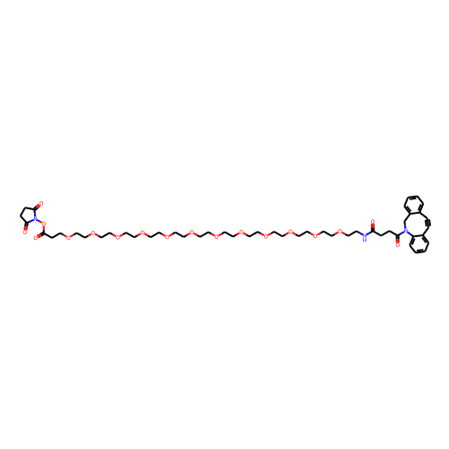 DBCO-PEG12-NHS ester Chemical Structure