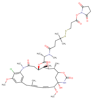 DM4-SPDP Chemical Structure