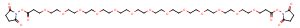 Bis-PEG13-NHS ester Chemical Structure