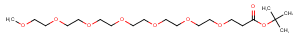 m-PEG7-Boc Chemical Structure