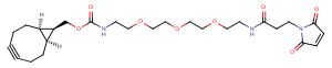 endo-BCN-PEG3-mal Chemical Structure