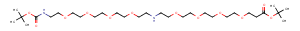 N-(Boc-PEG4)-NH-PEG4-NH-Boc Chemical Structure