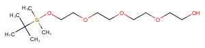 TBDMS-PEG4-OH Chemical Structure