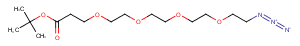 Azido-PEG4-Boc Chemical Structure