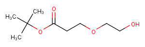Hydroxy-PEG1-(CH2)2-Boc Chemical Structure