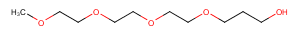 m-PEG4-CH2-alcohol Chemical Structure