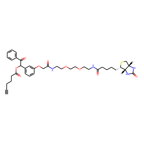 Azido-C3-UV-biotin Chemical Structure