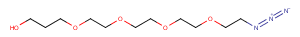 Azido-PEG4-(CH2)3OH Chemical Structure