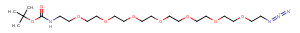 Boc-NH-PEG7-azide Chemical Structure