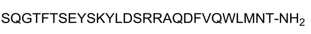 [Des-His1,Glu9]-Glucagon amide