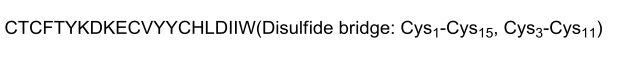Endothelin-3, human, mouse, rabbit, rat Endothelin-3, human, mouse, rabbit, rat