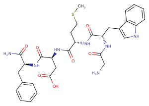 Cholecystokinin pentapeptide
