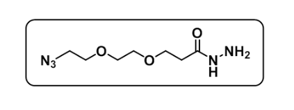 Azido-PEG2-hydrazide 叠氮二聚乙二醇酰肼
