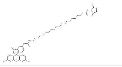 5-FITC-PEG6-NHS ester CAS1818294-35-7 荧光素-六聚乙二醇-NHS 酯