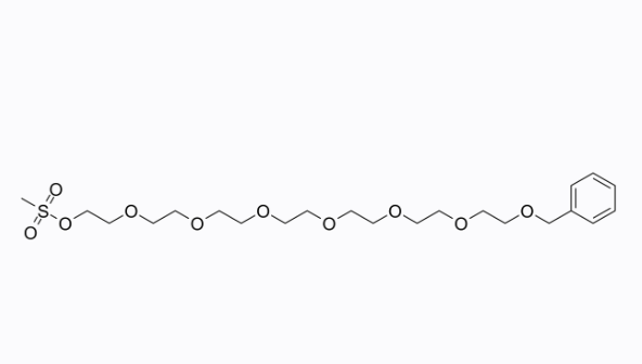 Benzyl-PEG7-Ms 苄基-七聚乙二醇-甲磺酸酯