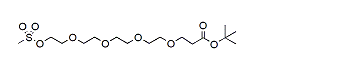 CAS:870487-48-2，Ms-PEG4-t-butyl ester