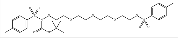 CAS:1817735-42-4，N-Tos-N-(t-butoxycarbonyl)-aminoxy-PEG4-Tos