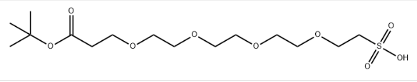 CAS:1817735-26-4，t-Butoxycarbonyl-PEG4-sulfonic acid
