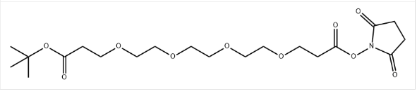 CAS:1835759-75-5，t-Butoxycarbonyl-PEG4-NHS ester