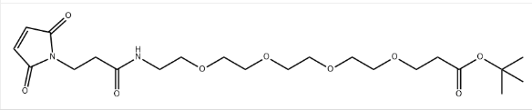 cas:1415800-35-9，Mal-Amido-PEG4-t-butyl ester
