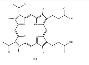 cas:17696-69-4，血卟啉二盐酸盐