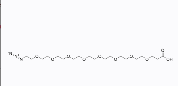 azido-PEG8-Acid 叠氮-七聚乙二醇-羧酸