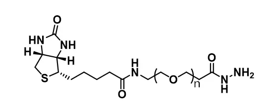 Biotin-PEG8-hydrazide 生物素-八聚乙二醇-酰肼