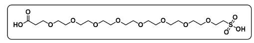 Carboxy-PEG8-sulfonic acid 羧基-八聚乙二醇-磺酸