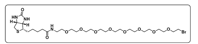 Biotin-PEG8-Br 生物素-八聚乙二醇-溴