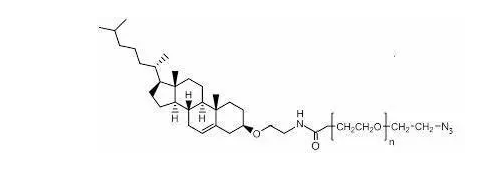 Cholesterol-PEG8-Azide 胆固醇-八聚乙二醇-叠氮