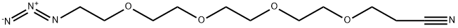 cas:2194563-82-9 Azido-PEG4-nitrile 