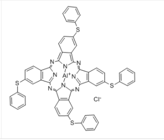 cas:155613-95-9，2,9,16,23-四(苯基硫代)-29H,31H-酞菁氯化铝	